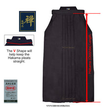 Load image into Gallery viewer, ZEN Gihousaku Hakama Gold #10000 (禅 義峰作袴 #10000) (Made to Order)