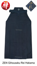 Load image into Gallery viewer, ZEN Gihousaku Rei Hakama #11000 (禅 義峰作袴 「礼」 #11000) (Made to Order)