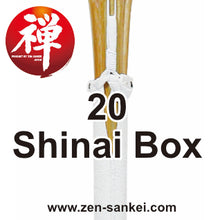 Load image into Gallery viewer, Box of 20 x Normal [HK-35] Assembled Shinai with Gin-Type Tsuka (Keichiku)
