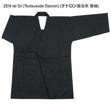 Load image into Gallery viewer, ZEN Iai GI (Tsutsusode Dacron) (テトロン居合衣 筒袖) (Made to Order)
