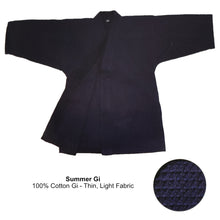 Load image into Gallery viewer, 100% Cotton Single Layer Summer Gi (K-NT)
